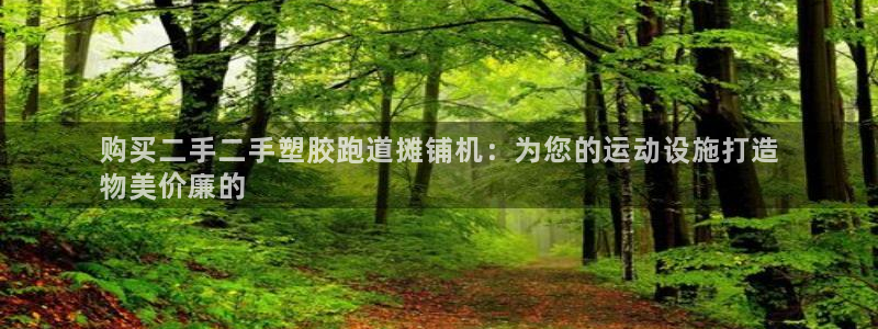 谈球吧平台正规吗可靠吗知乎：购买二手二手塑胶跑道摊铺机：为您的运动设施打造
物美价廉的