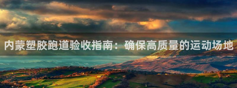 谈球吧买球靠谱吗：内蒙塑胶跑道验收指南：确保高质量的运动场地