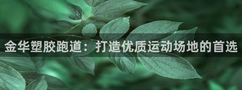 谈球吧平台正规吗可信吗安全吗：金华塑胶跑道：打造优质运动场地的首选