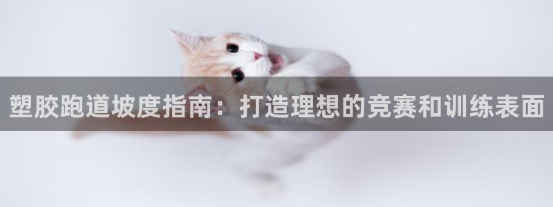 谈球吧是黑台子吗还是白台：塑胶跑道坡度指南：打造理想的竞赛和训练表面