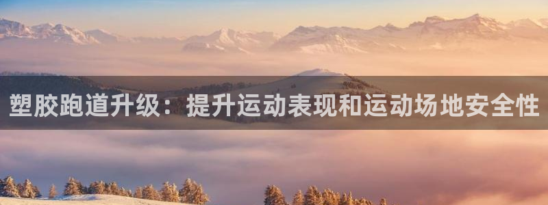 谈球吧体育app下载中心官网：塑胶跑道升级：提升运动表现和运动场地安全性