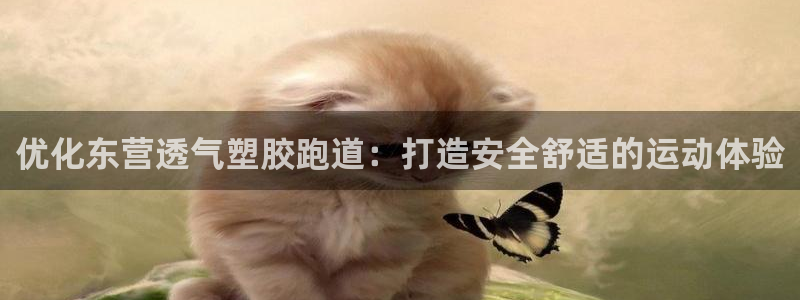 谈球吧App：优化东营透气塑胶跑道：打造安全舒适的运