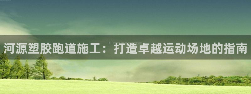 谈球吧App：河源塑胶跑道施工：打造卓越运动场地的指