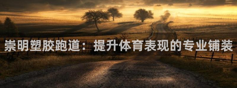 谈球吧体育app下载足球比赛：崇明塑胶跑道：提升体育表现的专业铺装