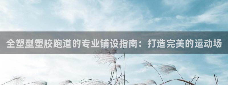 谈球吧平台正规吗可靠吗：全塑型塑胶跑道的专业铺设指南：打造完美的运动场
