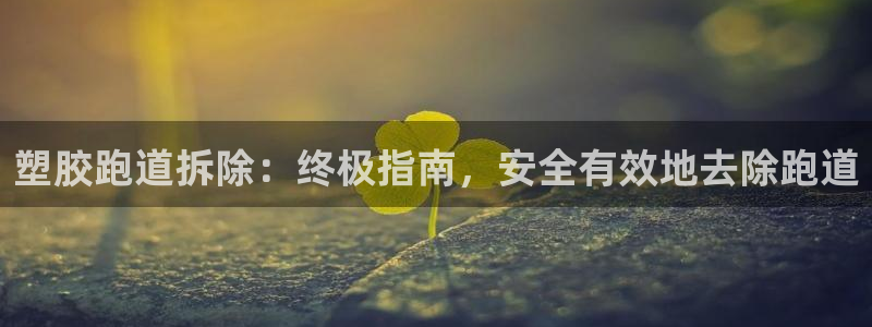 谈球吧官网在线入口免费观看高清版：塑胶跑道拆除：终极指南，安全有效地去除跑道