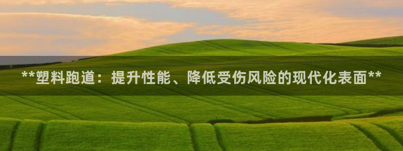 谈球吧体育综合：**塑料跑道：提升性能、降低受伤风险的现代化表面**