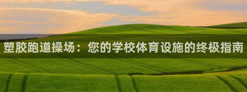 谈球吧咋样：塑胶跑道操场：您的学校体育设施的终极指南